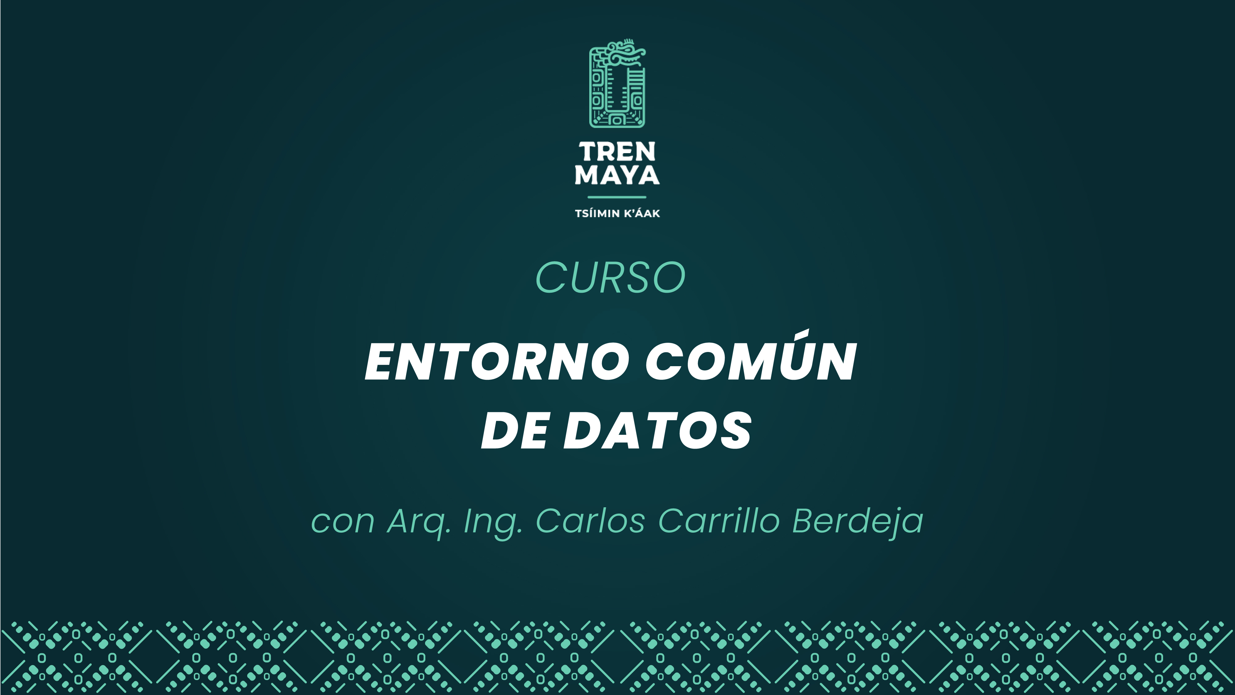 Curso Entorno común de Datos